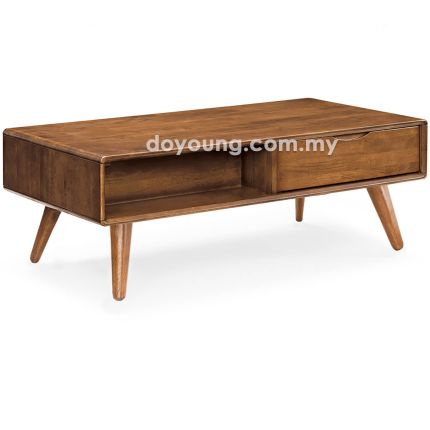 CARSTEN (120x60cm Rubberwood+) Coffee Table