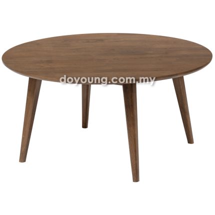 ENKEL (Ø90cm Rubberwood) Coffee Table