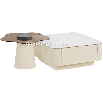 ESKIO (▢80,65H43cm Set-of-2 Sintered Stone) Coffee Tables