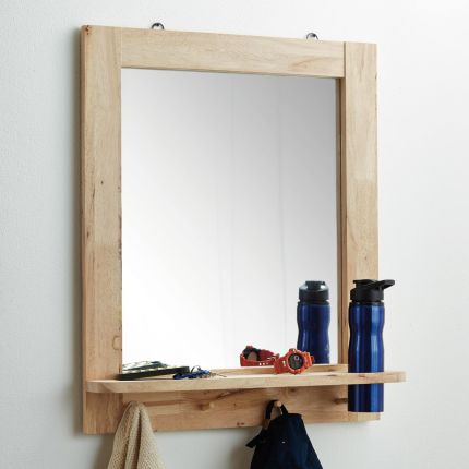 ESTRO (60x74cm Rubberwood) Mirror (CLEARANCE)*