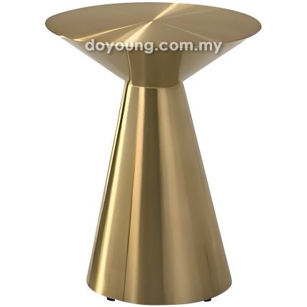 VONTELL II (Ø45H55cm Gold) Side Table