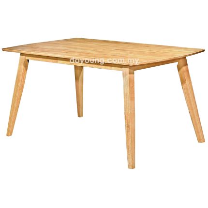 EULA (150x90cm Rubberwood) Dining Table
