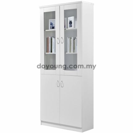 FENABEL (80H210cm)  Bookcase with 4 Doors (EXPIRING)