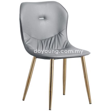 FERREA IV (Faux Leather, Gold) Side Chair*
