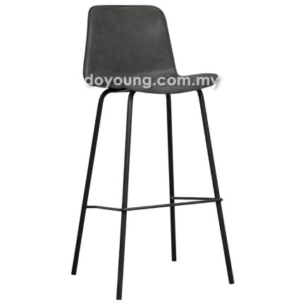 FERDINA (SH75cm Dark Grey) Bar Chair