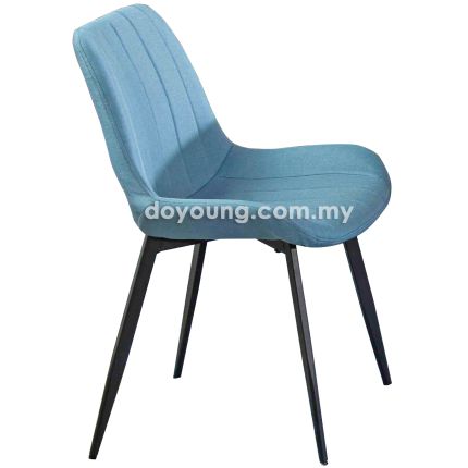 FIERA VII (Fabric - Light Blue) Side Chair