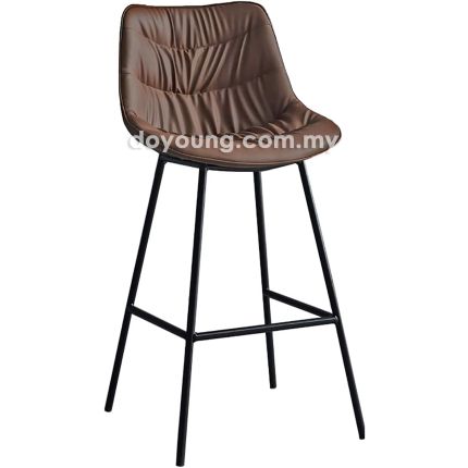FIERA VI (SH76cm - Faux Leather) Bar Chair*