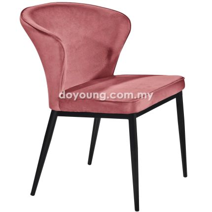 RABBLA (Velvet, Pink) Armchair