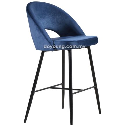 LYNEA II (SH70cm Blue) Bar Chair
