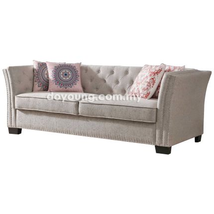 GADOT (225cm Fabric) Chesterfield Sofa 