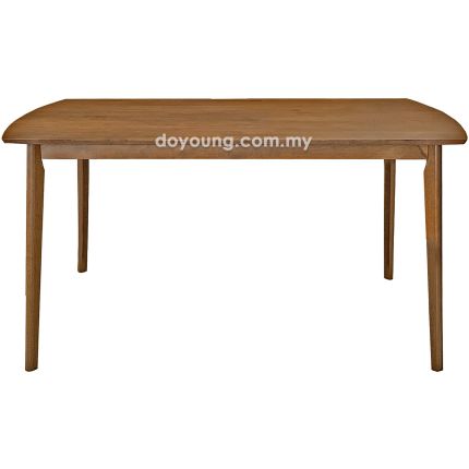 BAYLEE+ II (120/150cm Rubberwood - Walnut) Dining Table