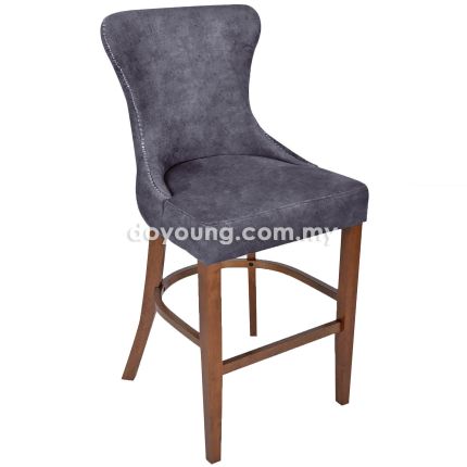 MATILDA (SH74cm Grey) Bar Chair