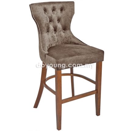 MATILDA II (SH74cm Brown) Bar Chair