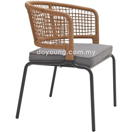 GLOVER (Aluminium, HDPE, Outdoor Foam) Outdoor Armchair*