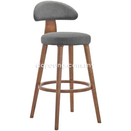 GODIS (SH77cm Grey) Bar Chair 