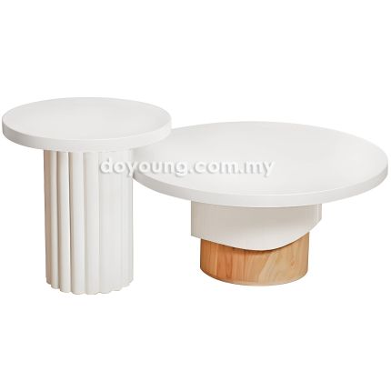 GRIPP II (Ø80,50cm Set-of-2) Coffee Tables