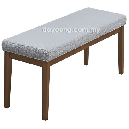 EGOA II (118SH47cm Fabric - Light Grey) Dining Bench