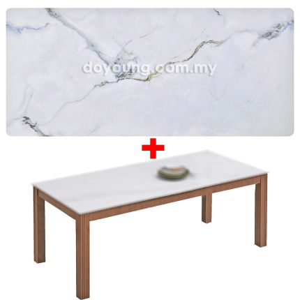 HACCA Stone+ (180x90cm Ceramic ALBA-PUL AZUL) Dining Table
