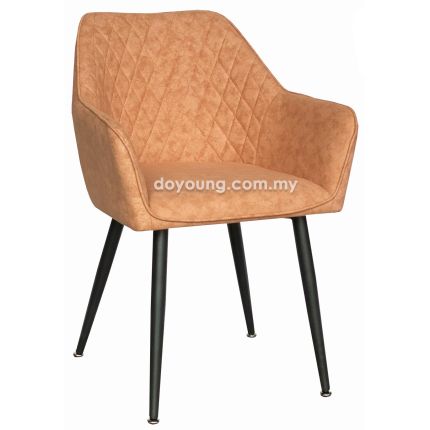 HAKON II (Leathaire - Orange) Armchair