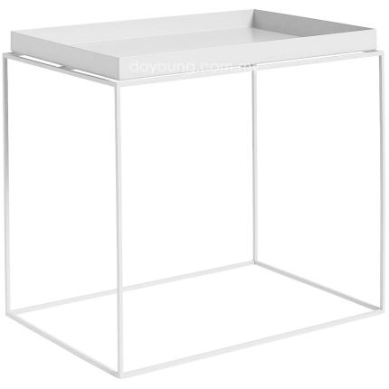 TRAY (60x40cm White) Side Table (replica)