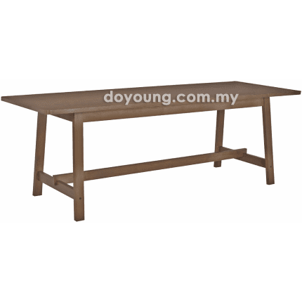 HAYNES III (180x90cm Rubberwood) Dining Table