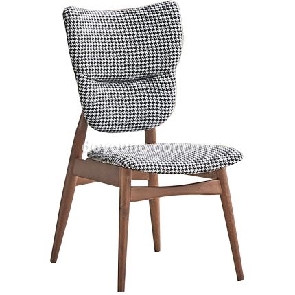 HERMINA (Houndstooth) Side Chair
