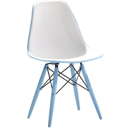 Eames DSW (Double PP - Blue) Side Chair (EXPIRING replica)