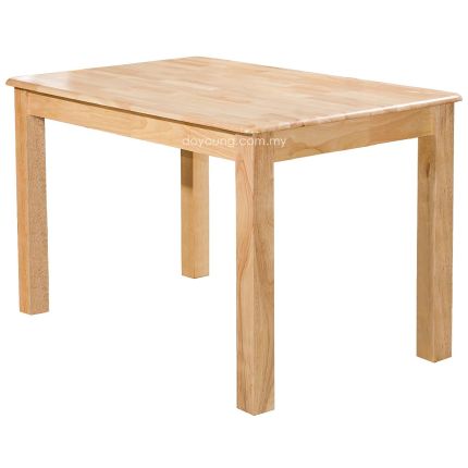 RUNGNIR (119cm Oak) Rubberwood Dining Table*
