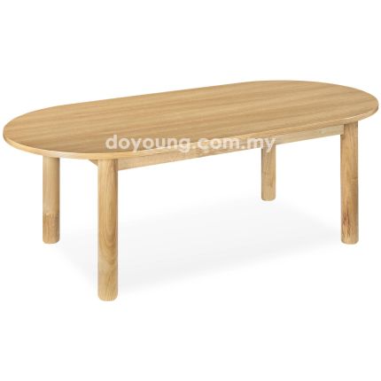 VALDIS (Oval120x59cm Oak) Coffee Table