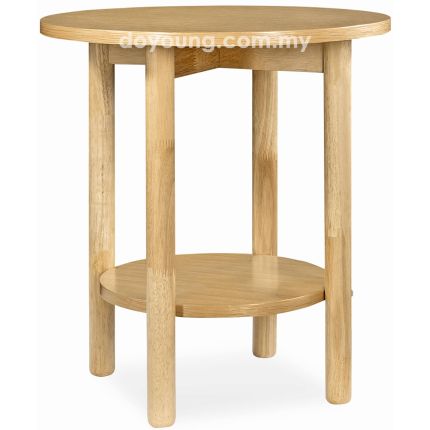VALDIS (Ø51H56cm Oak) Side Table*