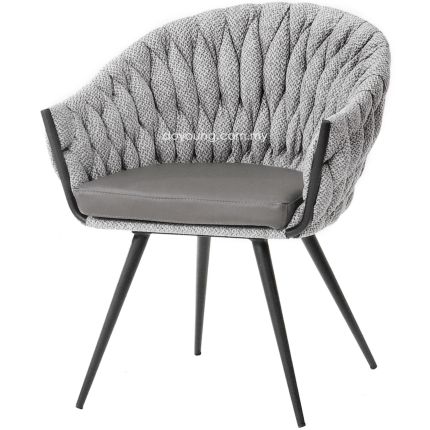 SAPPHIER (Grey) Armchair (PG SHOWPIECE)