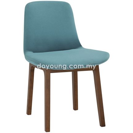 VENTURA (Black/Walnut - Wooden) Side Chair (EXPIRING replica)*
