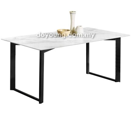 THILLA (180x90cm Faux Marble) Dining Table (EXPIRING)