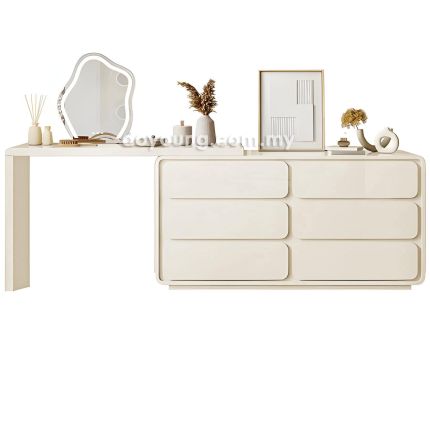 TORAN II (140-210/230cm Extendable) Dressing Table with Mirror