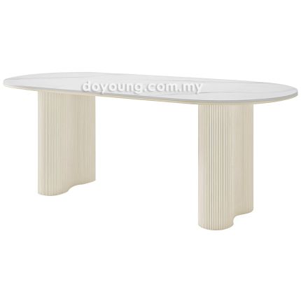GLOO (Oval140x70/160x80/180x90cm Sintered Stone) Dining Table