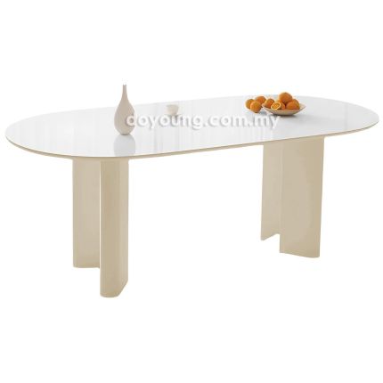 CATRIN4 (Oval140/160/180cm Ceramic) Dining Table