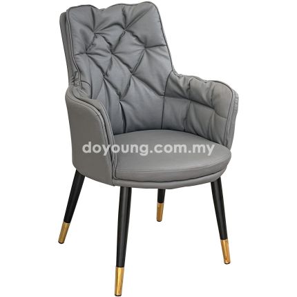 LEFTERIA (Faux Leather) Armchair