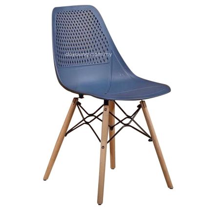 EMS DSW V (Blue) Side Chair (PP)