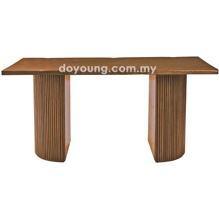 INDIRA+ (210H90cm Semangkok - Walnut) Counter Table (CUSTOM)