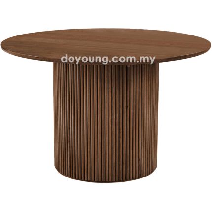 INDIRA+ (Ø120cm Semangkok - Walnut) Dining Table (CUSTOM)