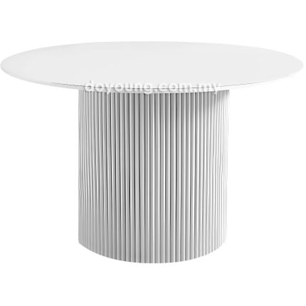 INDIRA+ (Ø120cm Semangkok - White) Dining Table (CUSTOM)