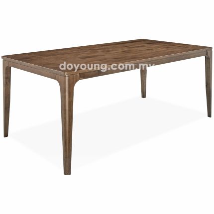 HANAKO II (180x90cm Rubberwood) Dining Table*