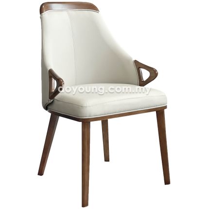JAIMEE II (Faux Leather - White) Side Chair