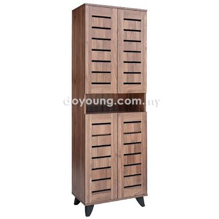 JOAKIM (60H180cm Walnut) Shoe Cabinet