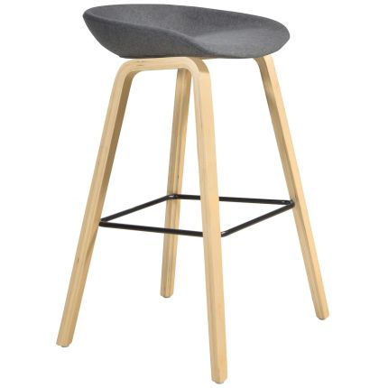 ABOUT A STOOL AAS32 Upholstered (SH75cm) Bar Stool (SHOWPIECE replica x1)