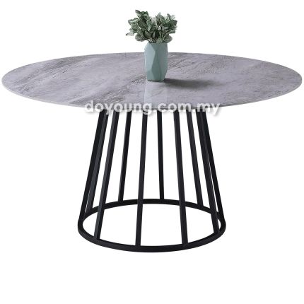 CYRUS II (Ø135cm Ceramic - Grey) Dining Table 