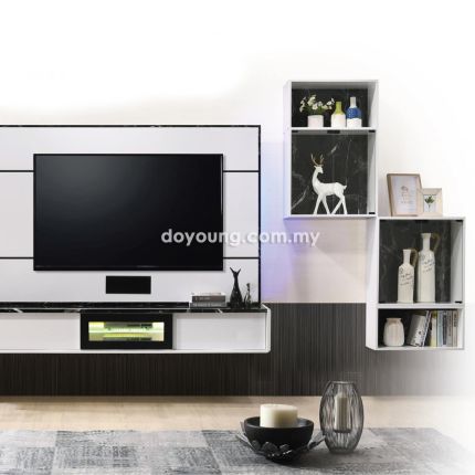 KAIRO Wall-Mounted TV + Wall Cabinet Set 3