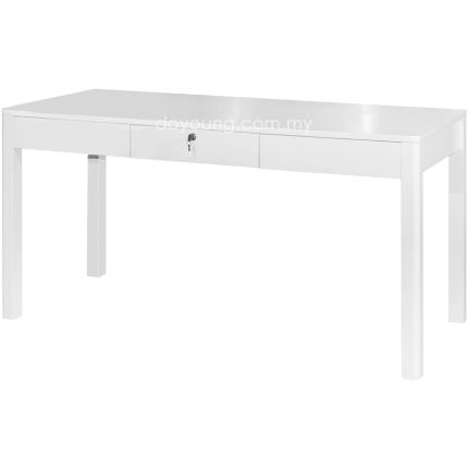 KAREINA (90/120/150cm Rubberwood - White) Working Desk*