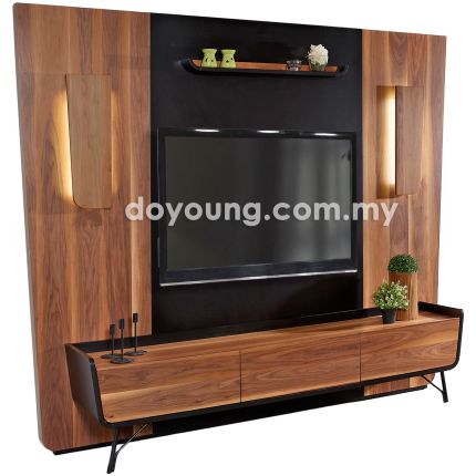 KAYAK (240x45H200cm) Freestanding TV Cabinet Set