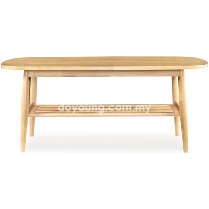 BERNARDA (110x55cm Rubberwood) Coffee Table*